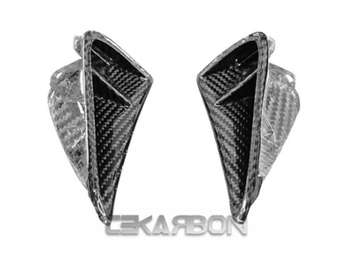 Guarnição de colher de entrada de ar de fibra de carbono Honda CBR600RR 2013 - 2019 - Imagem 1 de 2