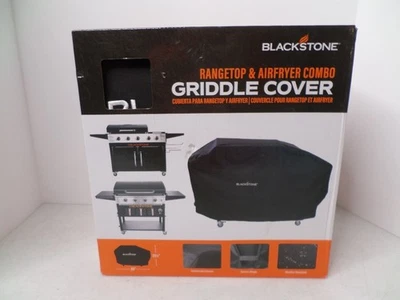 Blackstone Rangetop e Air fryer combo tampa de chapa 68” L x22” P x 39” A preta - Imagem 1 de 4