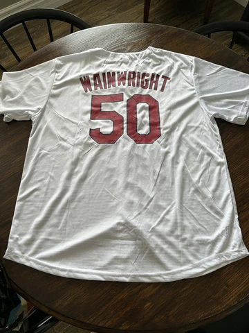 St. Louis Cardinals Adam Wainwright #50 Jersey SGA Men’s Size XL New Mystery Bag Cover