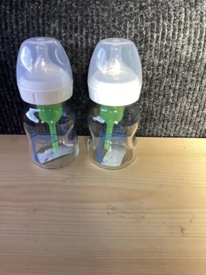 Dr Browns, Flujo Natural, 5 OZ, Botella Cuello Ancho Paquete de 2, WB54600-WEB Foto 1 de 4