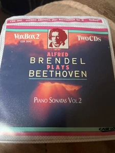 Alfred Brendel Plays Beethoven Piano Sonatas, Vol. 2 (CD-1999, 2 Discs, Vox) - Imagen 1 de 2