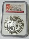 2014 Australia S$1 Year Of The Horse ER PF 70 Ultra Cameo 1 oz Silver Coin