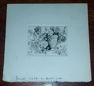 GRAVURE SUR CUIVRE EAU FORTE CHARLES SAMSON BAGATELLE - Photo 1/4