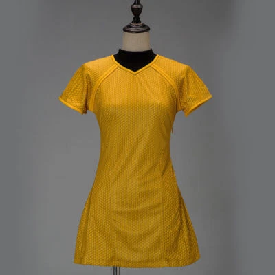 Into Darkness Star Fleet Dress Cosplay Yellow Uniform Costume New - Image 1 of 4