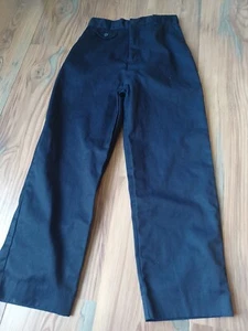 Girls Authentic Galaxy Uniform Pants size 12 Dark Blue Partial Elastic Waist - Picture 1 of 8