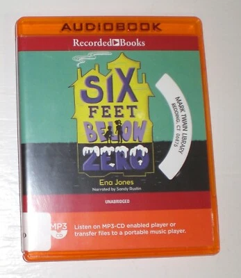 Six Feet Below Zero by Ena Jones - MP3-CD audiobook - Image 1 of 2