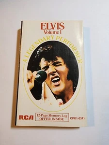 Elvis A Legendary Performer Volume 1 (Cassette, 1989) VG+/EX CS15 - Picture 1 of 2