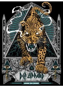 Def Leppard Stadium Tour NASHVILLE TN Poster 2022 Brand New Sold Out! - Picture 1 of 4