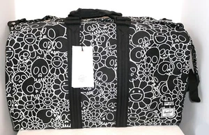 MURAKAMI x HERSCHEL (BLACK/WHITE SKULL) COMPLEXCON NOVEL DUFFEL BAG *NEW w/TAGS! - Picture 1 of 2