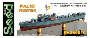 Seed Hobby 1/350 SH350010 WWII USN PC461 Tipo Submarino Cazador - Imagen 1 de 5