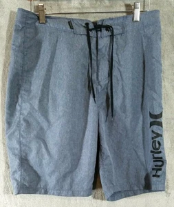 Hurley Board Shorts Uomo 30 Blu Erica Costume da Bagno Spiaggia Surf - Foto 1 di 9