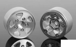 JK 1.0 Scale Beadlock Wheels Z-W0279 RC4WD 18th scale micro Aluminium 7mm Hex - Picture 1 of 6