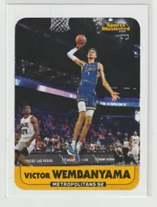2023 SPORTS ILLUSTRATED #1053 VICTOR WEMBANYAMA SI FOR KIDS RC San Antoino Spurs - Picture 1 of 2