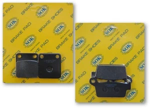 FRONT&REAR BRAKE PADS fit HONDA CR 80 85 2000-2007 CR80R CR85R CR80RB CR85RB - Picture 1 of 3