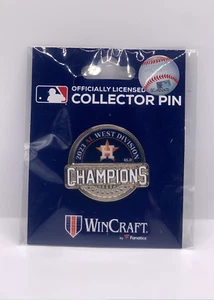 HOUSTON ASTROS 2023 AL West Champs Collector Lapel Pin MLB Officially Licensed - Picture 1 of 1