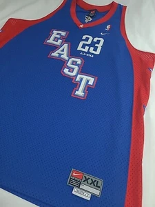 Lebron James jersey 2004 All Star Nike NBA Authentic Cleveland Cavaliers 2XL XXL - Picture 1 of 21