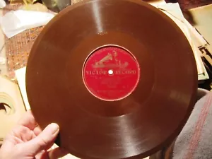 Brown Wax BERLINER RECORD Canada EMILIO de GOGORZA Roi de Lahore Promesse 74043 - Picture 1 of 2