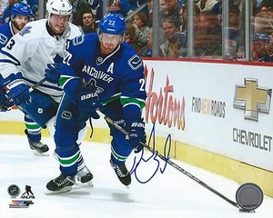 Daniel Sedin Signed 8×10 Photo Vancouver Canucks Autographed COA C - Picture 1 of 1