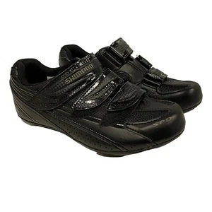 Shimano Cycling Shoes Womens 5.5 Black SPD WR35 2 Bolt Indoor Outdoor SH-WR35L - Picture 1 of 12
