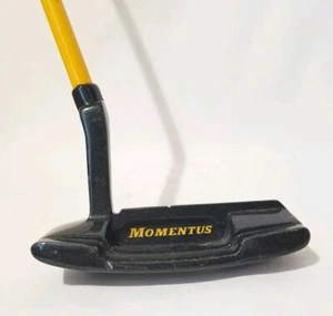 Momentus Practice 36" Inch Putter Training Aid Good Condition Yellow Black RIGHT - Picture 1 of 8