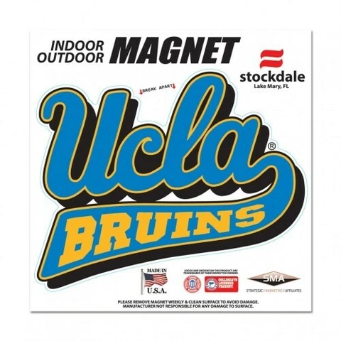 UCLA Bruins Magnet Outdoor Rated Vinyl Auto Fridge NCAA College Color Logo Team Cover