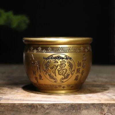 Резервуар для сокровищ из чистой меди антикварная коллекция - Изображение 1 из 4