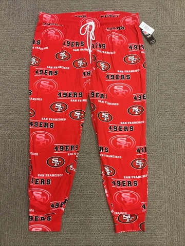 NFL Team Apparel San Francisco 49ers Pajamas Womens Size 4 Cover