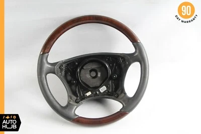 00-06 Mercedes W220 CL600 S600 S500 Driver Steering Wheel 2204600503 OEM - Image 1 of 4
