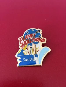 Planet Hollywood SAN DIEGO • Collectible Pin Pinback • Brand New • Never Used - Picture 1 of 2
