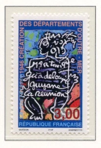 PHOTO CONTRACTUELLE / TIMBRE FRANCE NEUF N° 3036 ** CREATION DES DOM TOM - Photo 1/1