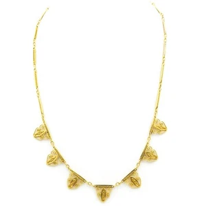 Jugendstil 750 Gold Collier Paris um 1910 - Picture 1 of 3