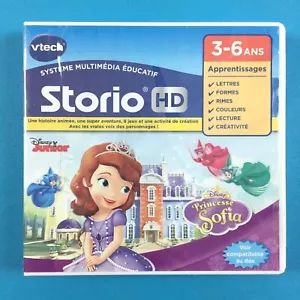 Disney Princesse Sofia Storio HD Neuf / Jeu Storio 2, Baby, Storio 3, 3S, Max... - Imagen 1 de 2
