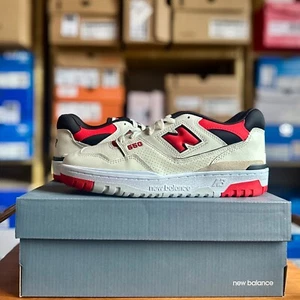 UK 7 - New Balance 550 - Sea Salt True Red - Bild 1 von 14