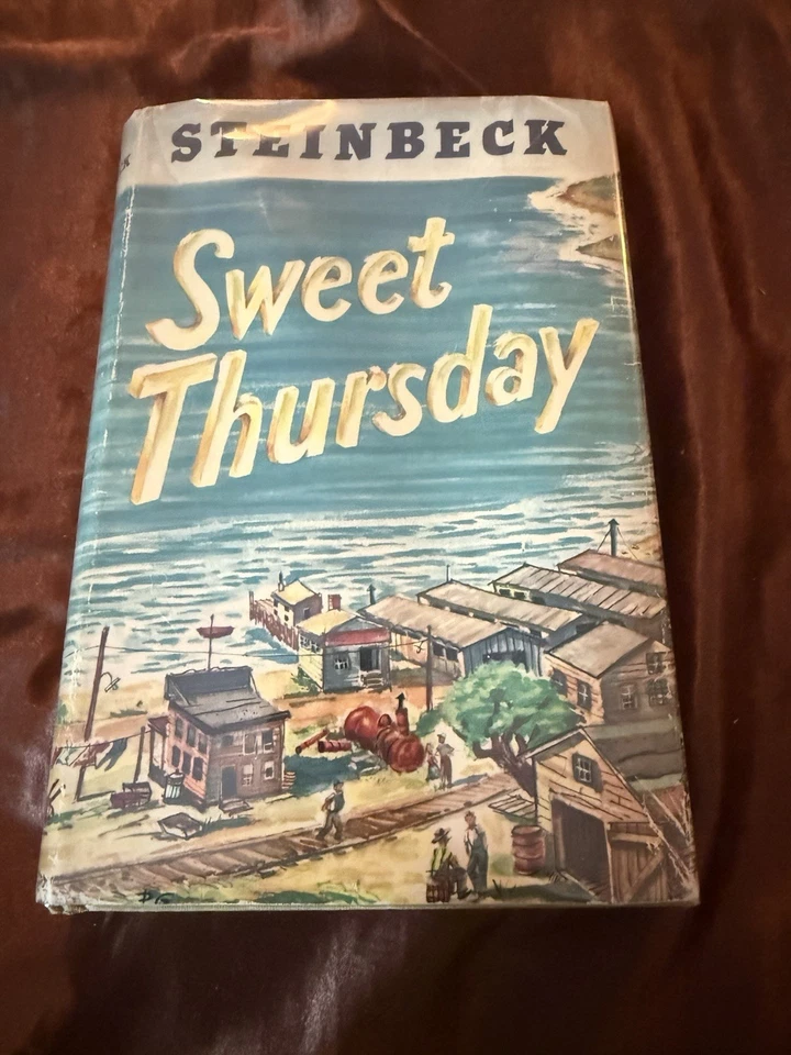 John Steinbeck- SWEET THURSDAY- 1st edn, 1st printing - Sequel to Cannery Row - Image 1 of 4