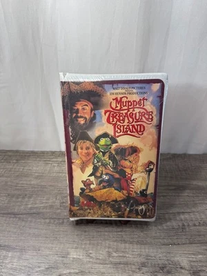 Muppet Treasure Island Clamshell (VHS, 1996) - Brand New Sealed - Image 1 of 4