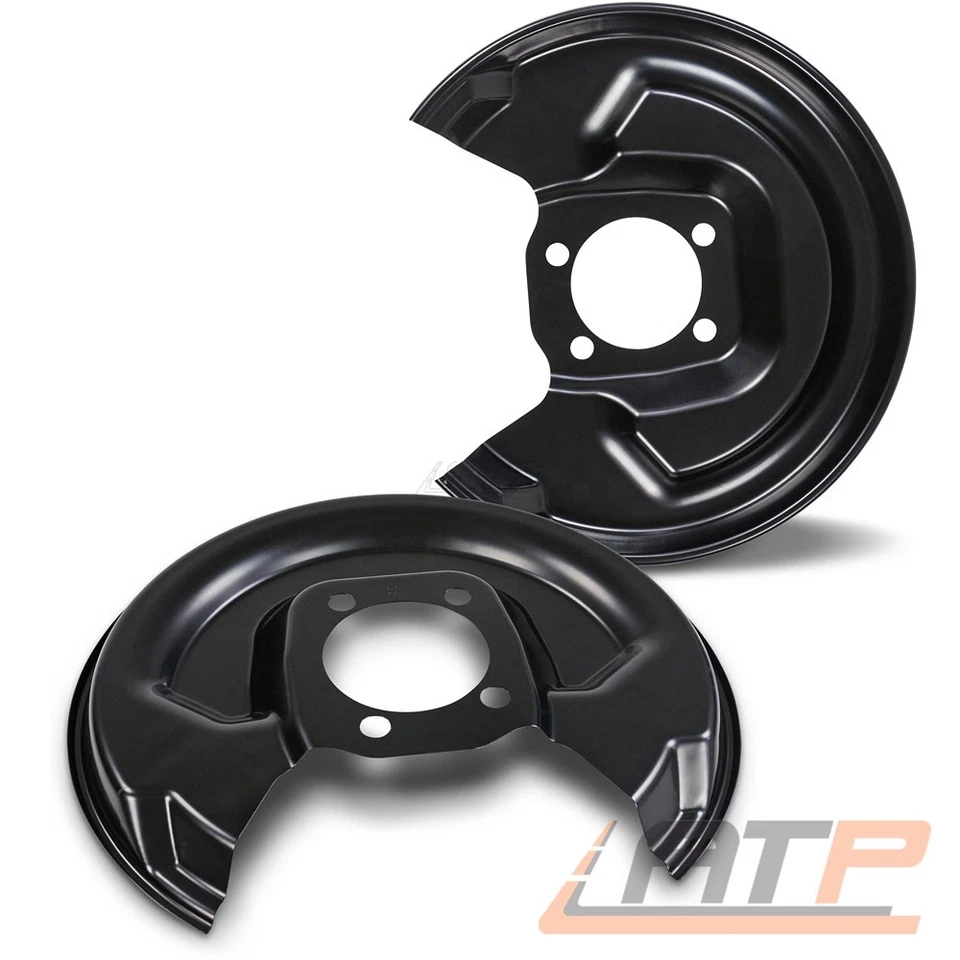 BESTPRICE 2x DECKBLECH BREMSSCHEIBE HINTEN LINKS RECHTS FÜR TOYOTA YARIS P9 P13