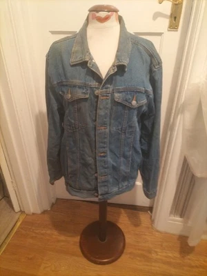 Mens Trader Size XL Denim Jacket - Image 1 of 3
