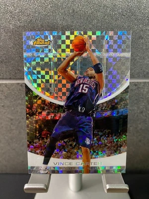 2005-06 Topps Finest X-Fractor 186/229 Vince Carter #89 - Image 1 of 2