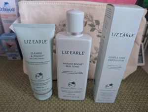 Liz Earle Cleanse & Polish , Instant Boost Skin Tonic l &Gentle Exfoliator New - Picture 1 of 13