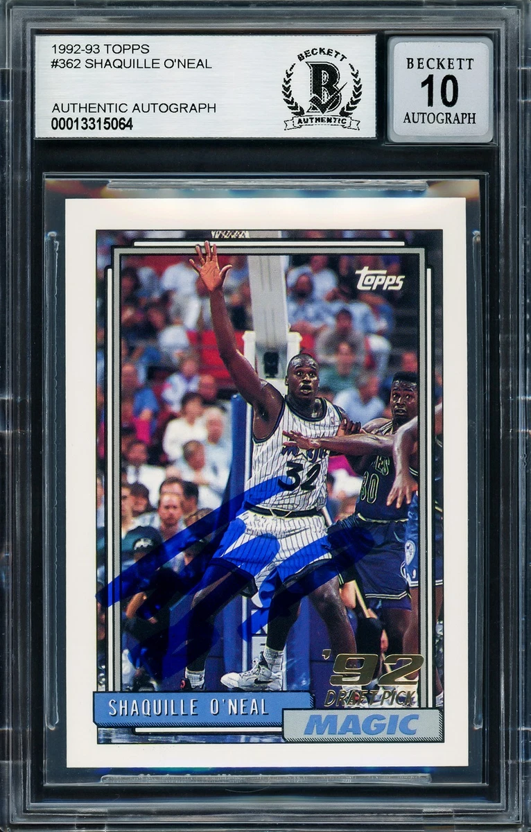 Topp Shaquille O'Neal Basketball Trading Cards & Accessories for