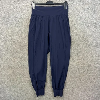 Pantalones deportivos activos Lululemon Joggers medianos 10 azules Sun Setter gimnasio entrenamiento Foto 1 de 4