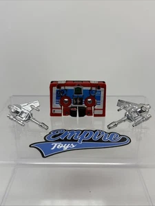 Rumble Cassette SILVER 100% Complete Vintage 1984 G1 Transformers Figure - Picture 1 of 2
