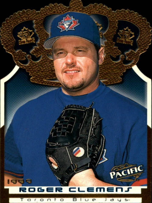 1999 Pacific Gold Crown Die Cuts #19 Roger Clemens BB - Image 1 of 1