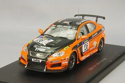 EBBRO 44998 Gara 1/43 LEXUS IS F Ccs-R Vln '13 #136 Resina Nero/Arancio Nuovo - Immagine 1 di 4