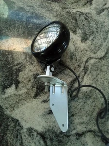 Vintage Tractor Light Assembly 12V 4" bulb, Guide Tractor adjustable, w/ mount - Picture 1 of 5