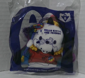 McDonalds Yugioh Yu-Gi-Oh! X Hello Kitty and Friends Toy #8 Pochacco Time Wizard - Picture 1 of 2
