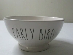 Tazón de cereal blanco Early Bird Rae Dunn Bowl - Imagen 1 de 10
