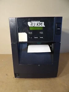 Toshiba B-SA4TM-TS12-QM-R Thermal Barcode Label Printer LAN - 71,1 KM / PRINT OK - Bild 1 von 9