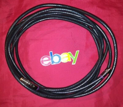 COPPER F CONNECTOR COAX CABLE 15 FT W UNION CONNECTOR - Image 1 of 3