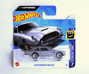 Hot Wheels - Aston Martin 1963 DB5 - HW Screen Time (Goldfinger) - 2024 - Foto 1 di 1